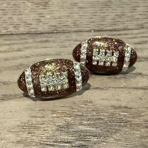 🏈 Football Rhinestone Earrings 🏈